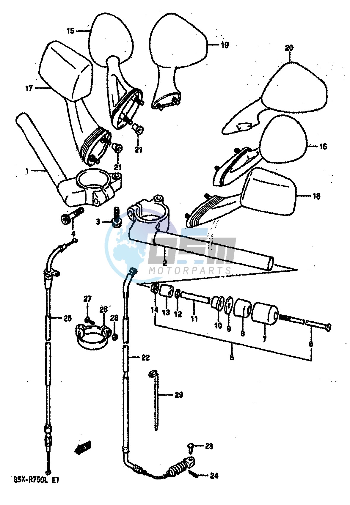 HANDLEBAR (MODEL L)