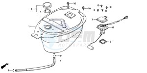 C90M drawing FUEL TANK