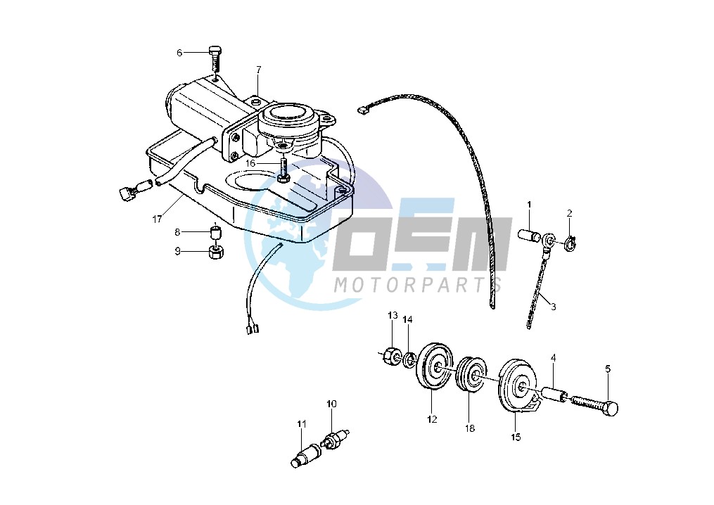 Motor electric stand