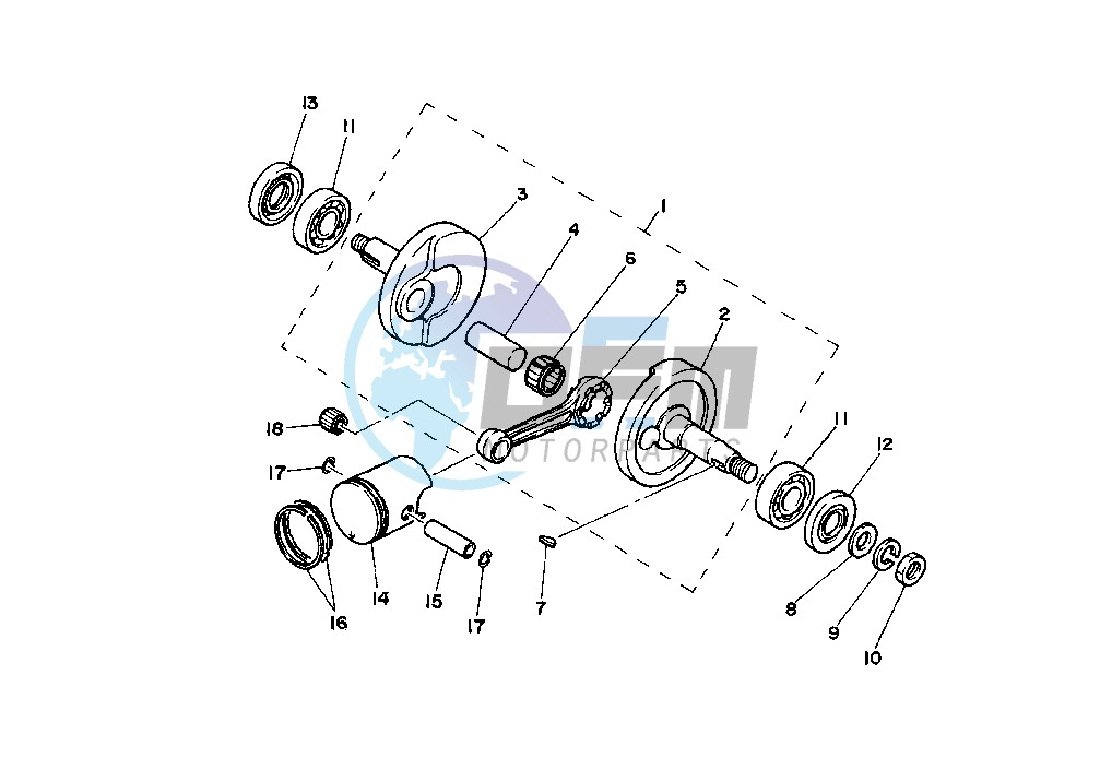 CRANKSHAFT PISTON