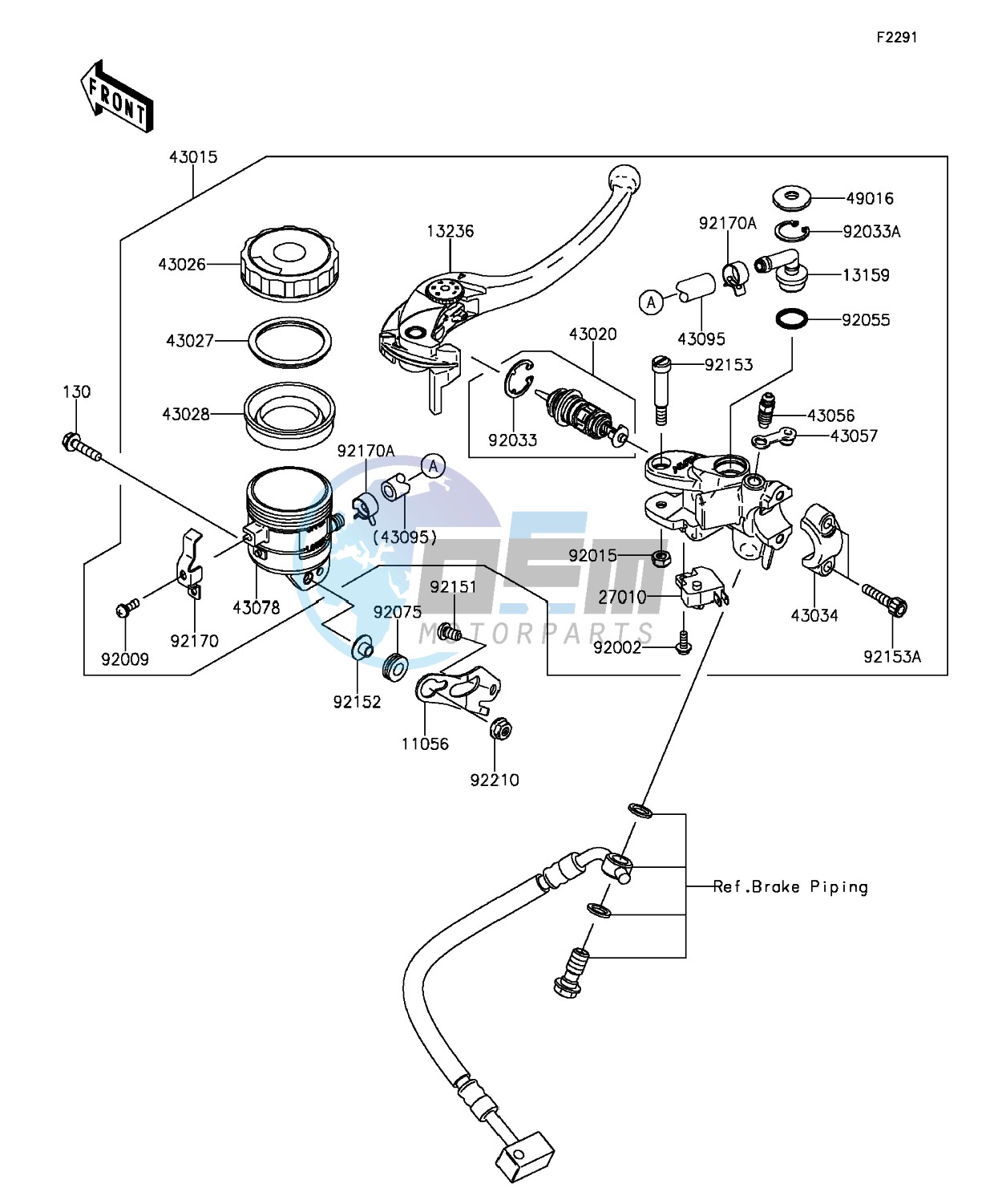 Front Master Cylinder