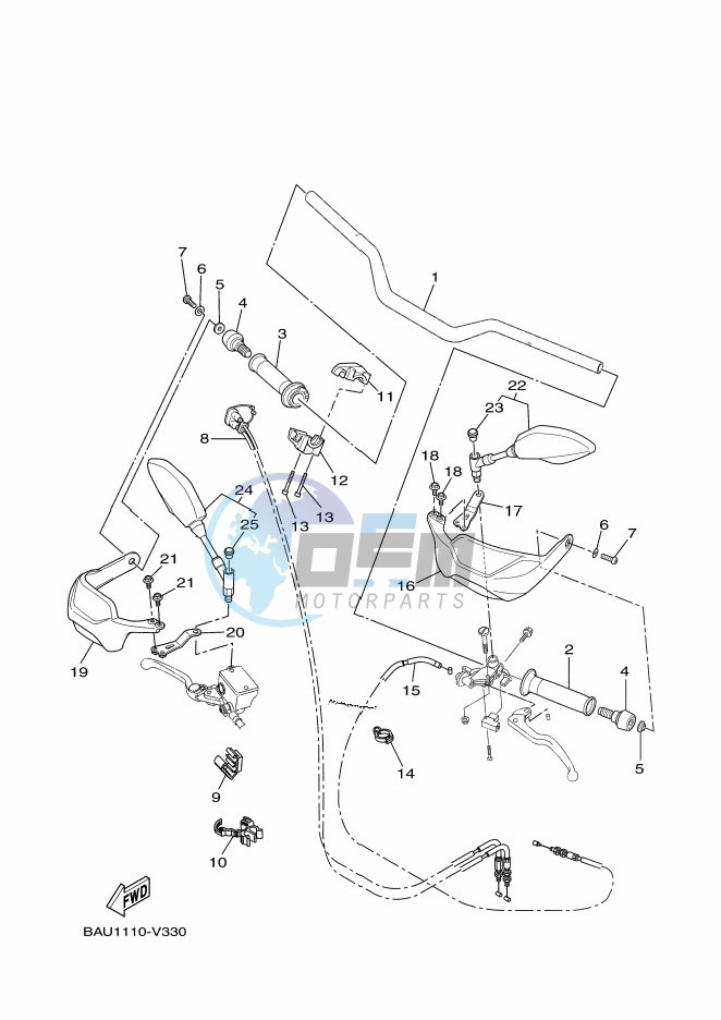 STEERING HANDLE & CABLE