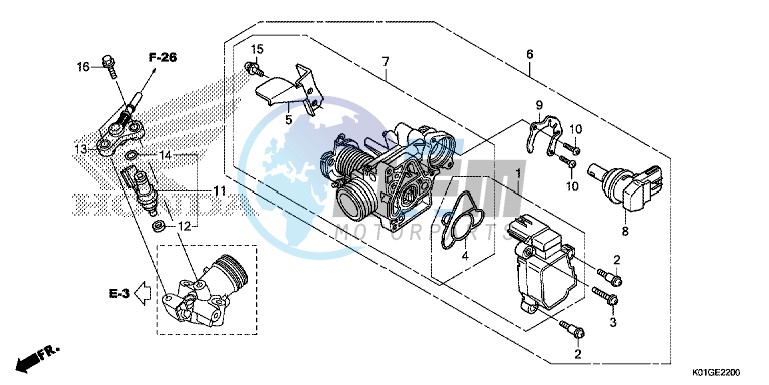 THROTTLE BODY/ FUEL INJECTOR