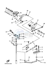 F100A drawing THROTTLE-CONTROL