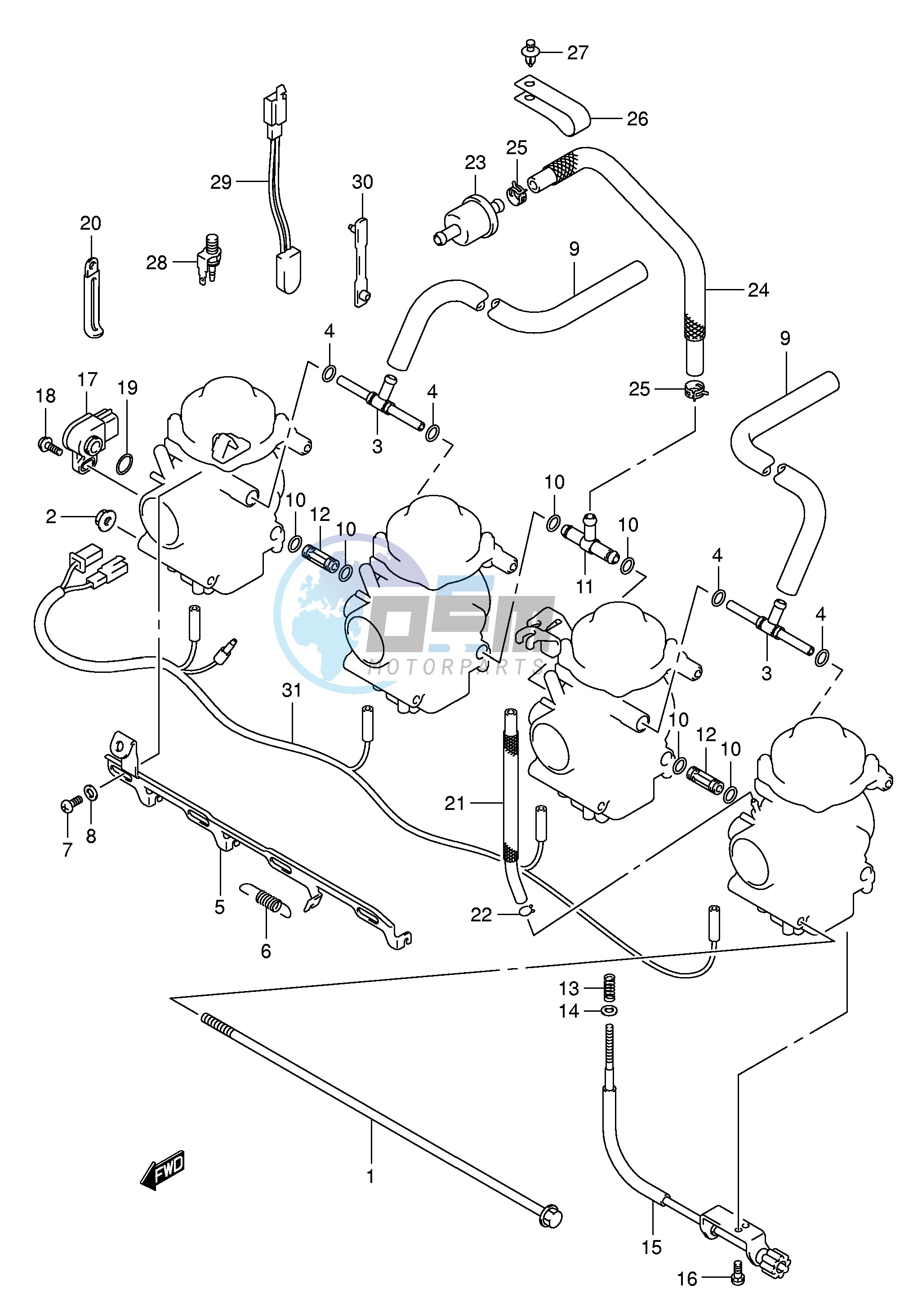 CARBURETOR FITTINGS