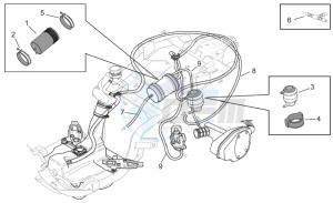 Mojito 125-150 drawing Fuel vapour recover system