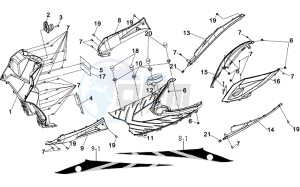 JET SPORT X SR 50 drawing COWLING L / R