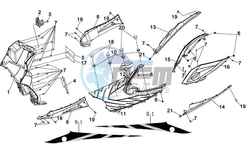 COWLING L / R