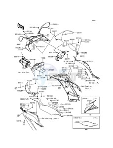 NINJA_ZX-6R_ABS ZX636FDF FR GB XX (EU ME A(FRICA) drawing Cowling