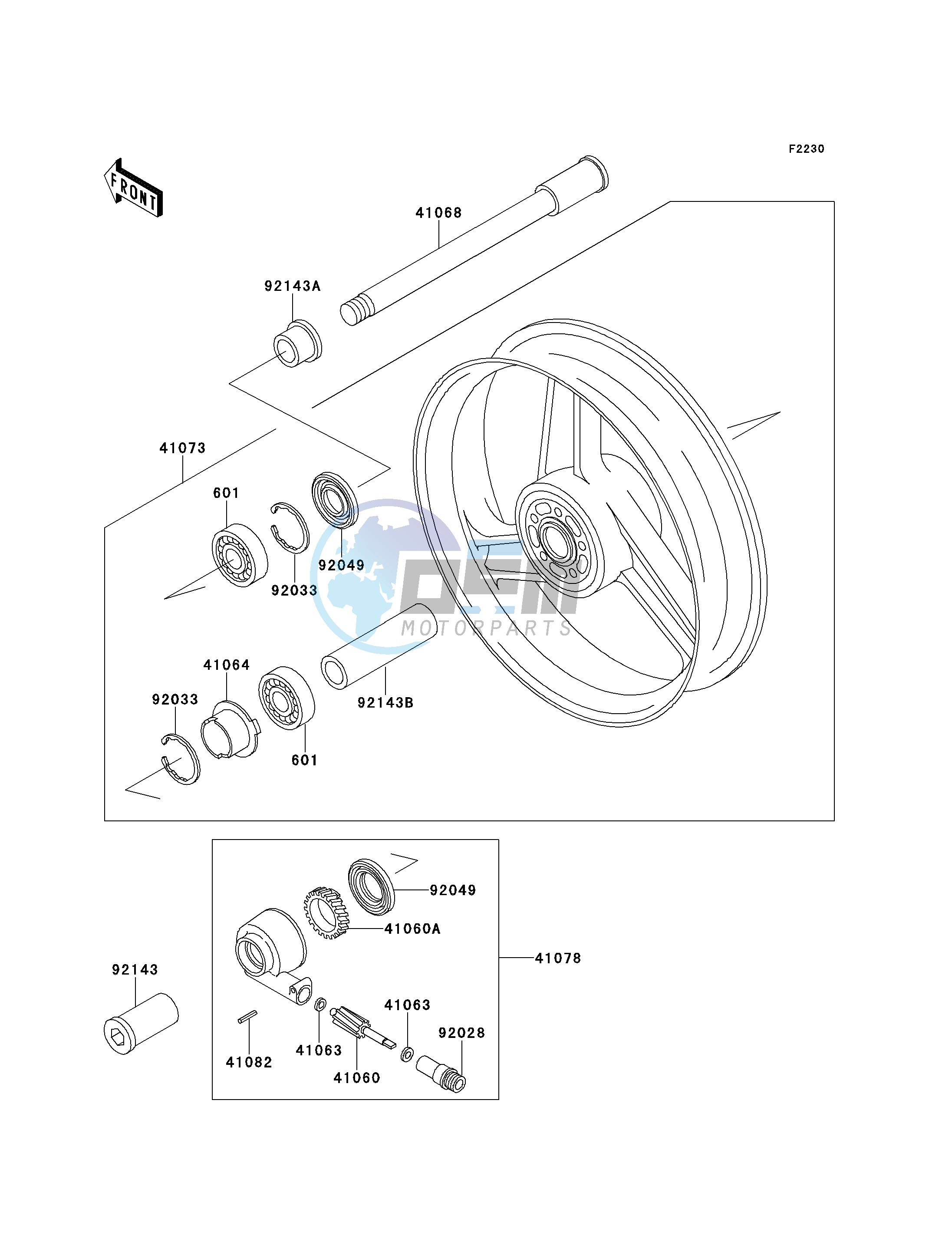 FRONT WHEEL