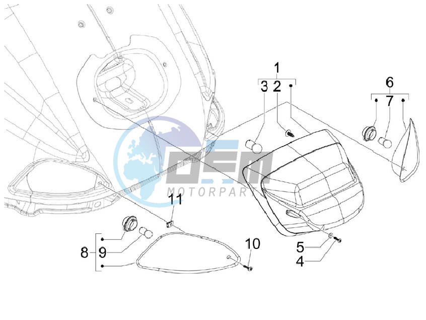 Tail light - Turn signal lamps