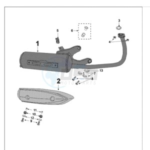 KISBEE drawing EXHAUST