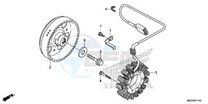 CB1100NAH UK - (E) drawing GENERATOR