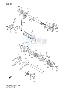 LT-A700X (P28-P33) drawing GEAR SHIFTING