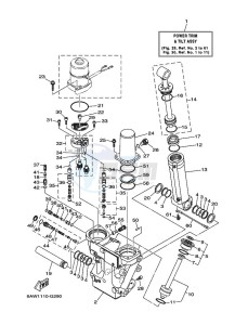 F350AETX drawing TILT-SYSTEM-1