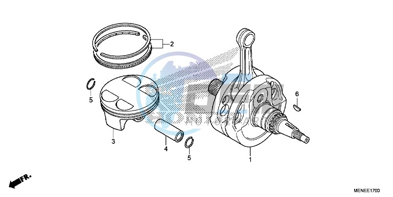 CRANKSHAFT/PISTON