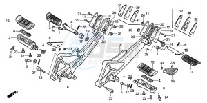 CB600F HORNET S drawing STEP