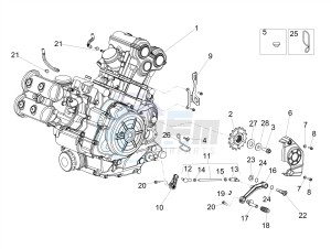 DORSODURO 900 E4 ABS (APAC) drawing Engine-Completing part-Lever