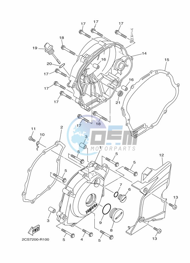 CRANKCASE COVER 1