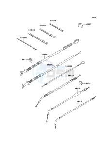 KVF360 4x4 KVF360ADF EU GB drawing Cables