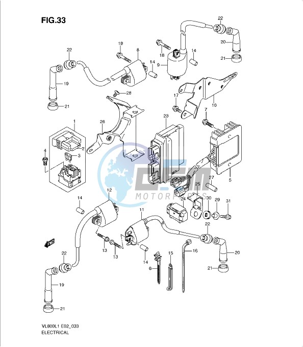 ELECTRICAL (VL800CL1 E24)