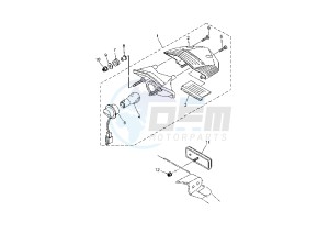 XT R 660 drawing TAILLIGHT