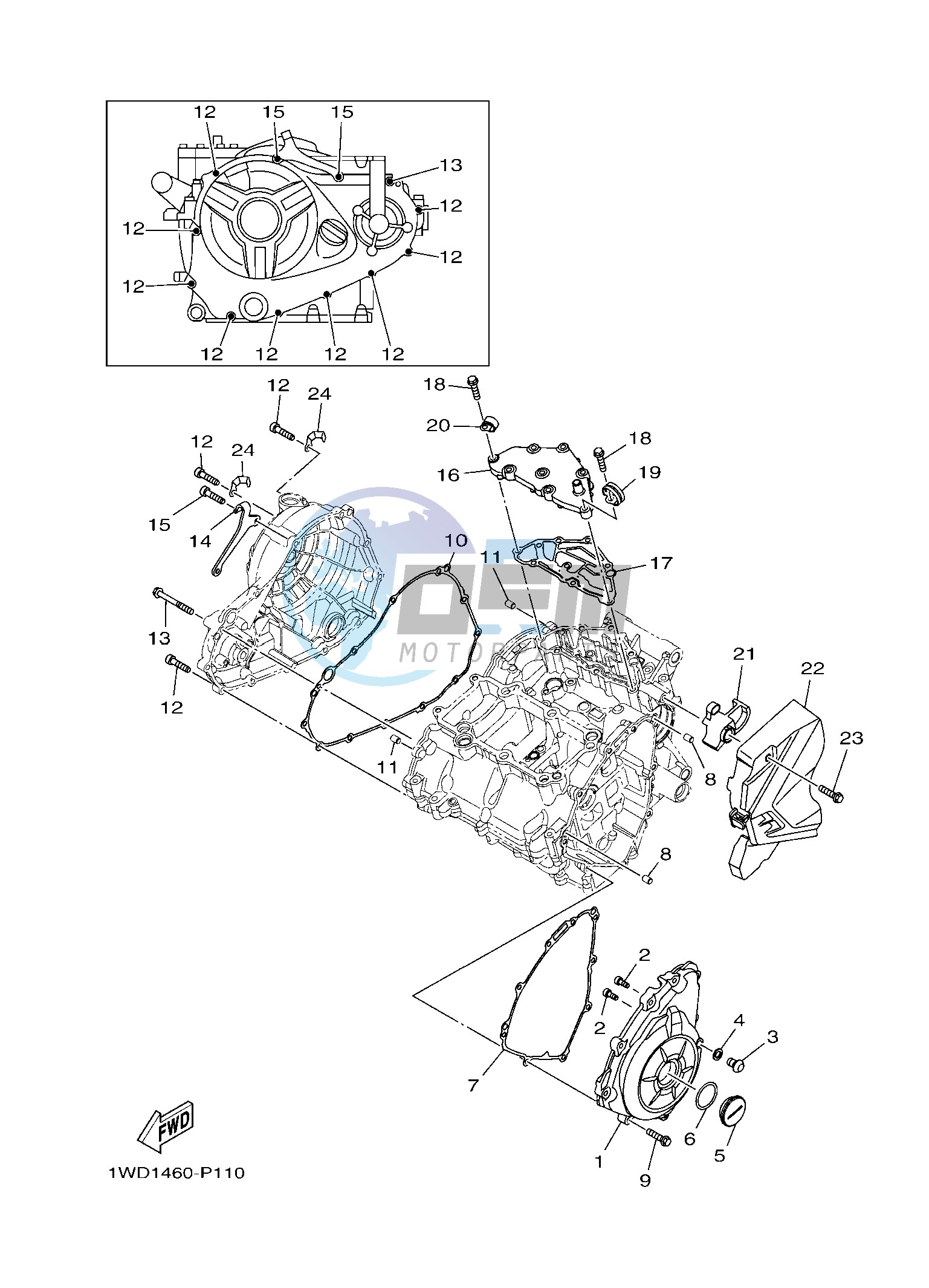 CRANKCASE COVER 1