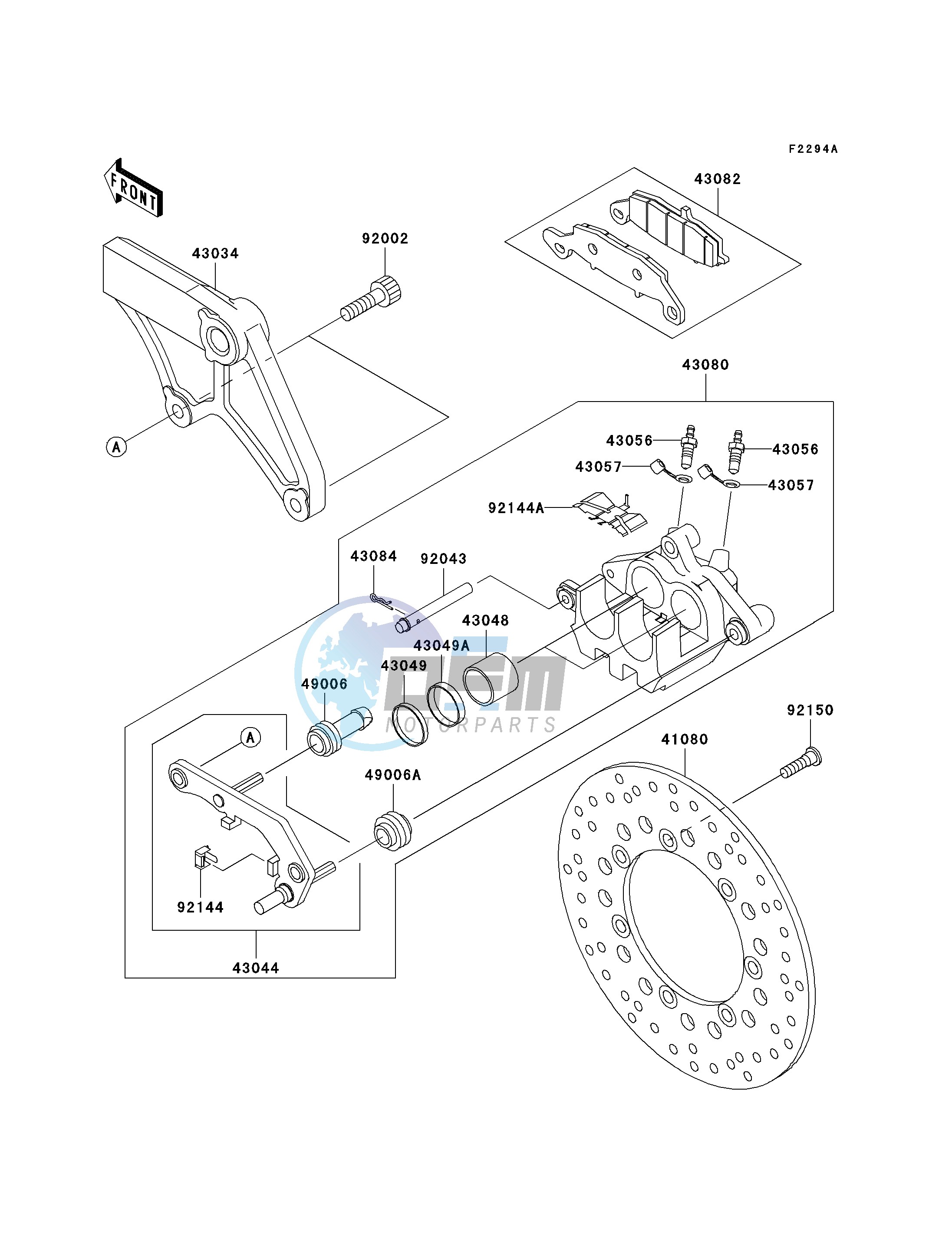 REAR BRAKE-- E4_E5- -