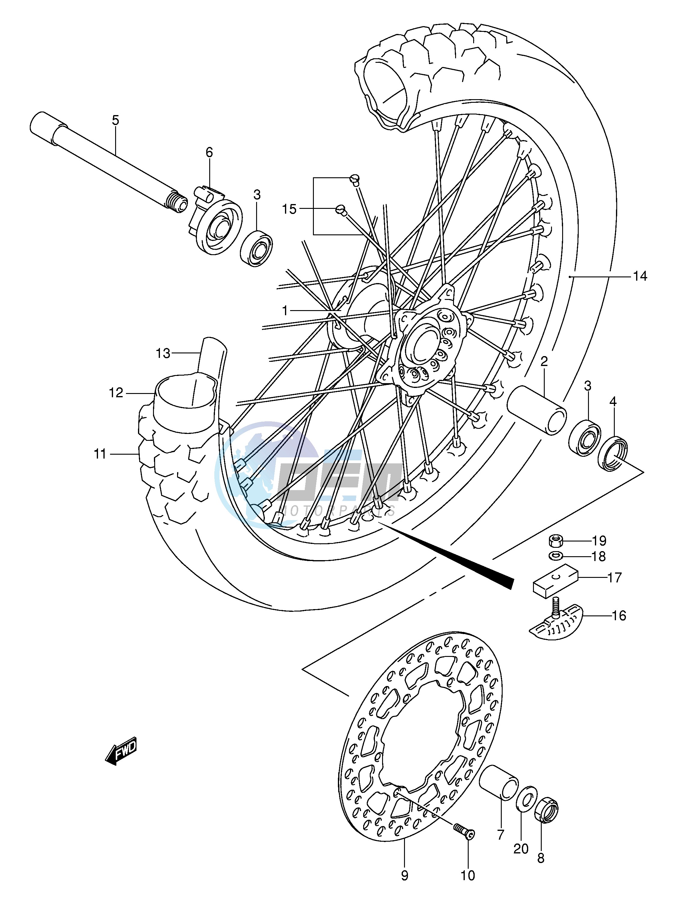 FRONT WHEEL