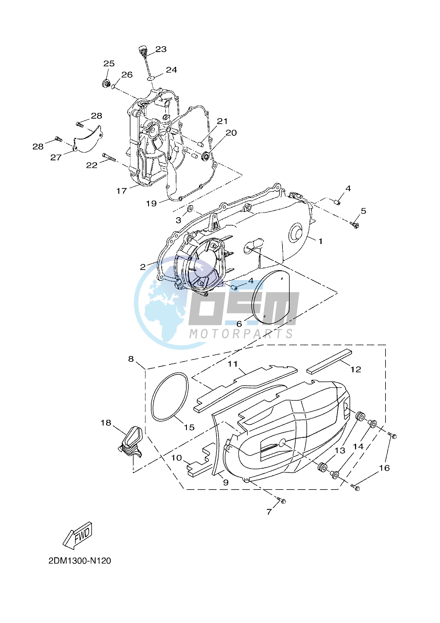 CRANKCASE COVER 1