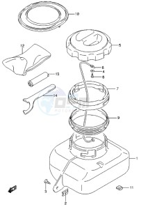 LT-A500X drawing FRONT BOX