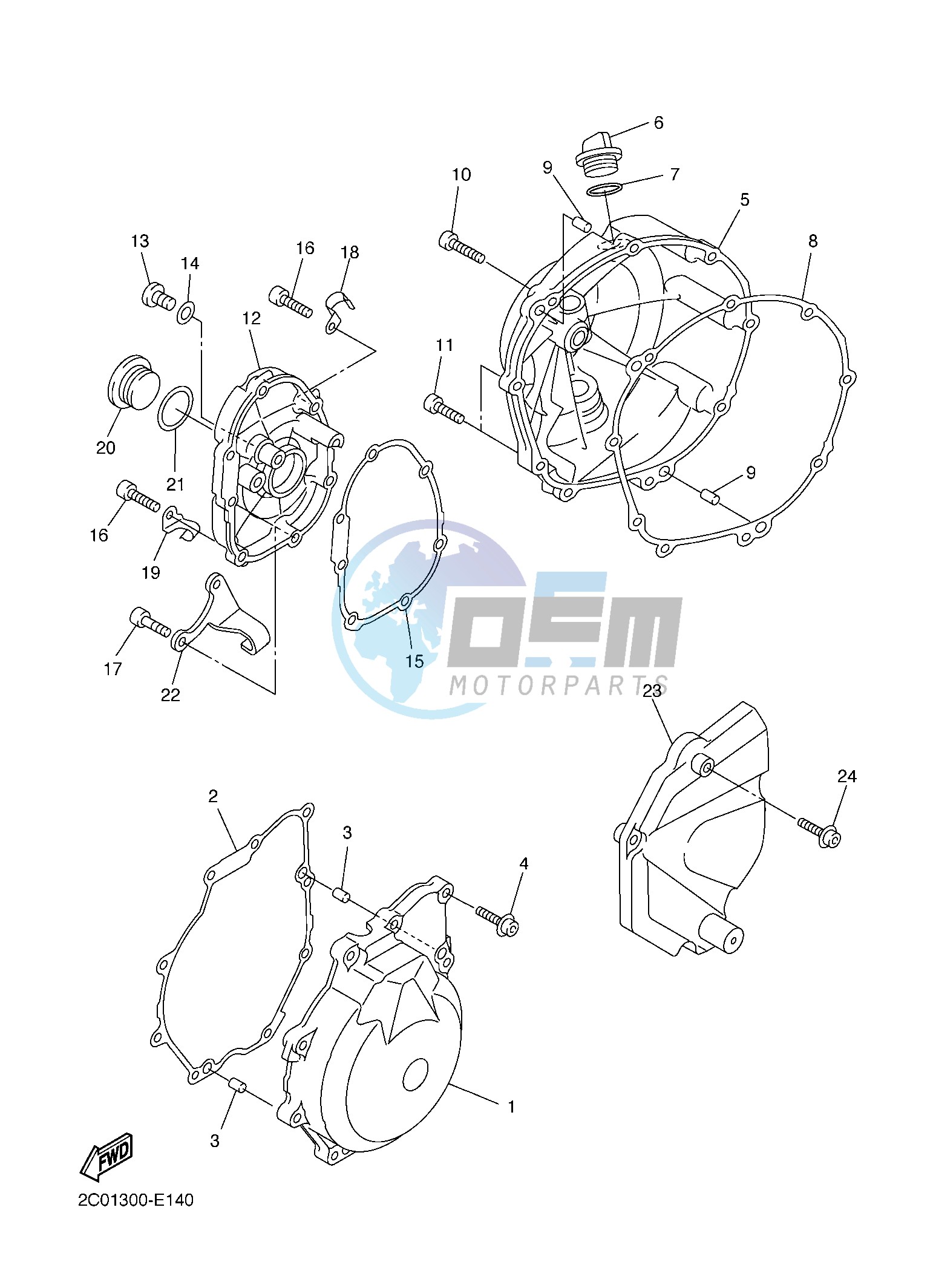 CRANKCASE COVER 1