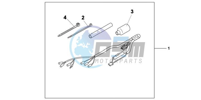 HEATED GRIP ATT KIT