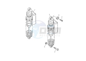 XJR 1300 drawing REAR SHOCK ABSORBER