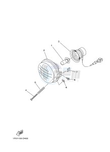 YFM700FWBD YFM70KPXG KODIAK 700 EPS (2SM3) drawing HEADLIGHT