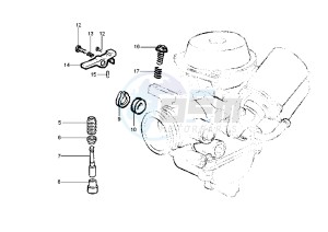 Hexagon GTX 125-180 drawing Enrichment pump