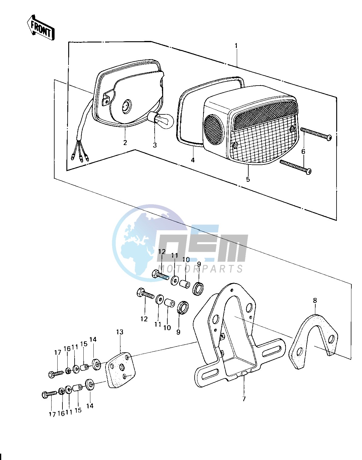 TAILLIGHT -- 80 H1- -