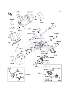 JET SKI ULTRA 300LX JT1500JBF EU drawing Handlebar