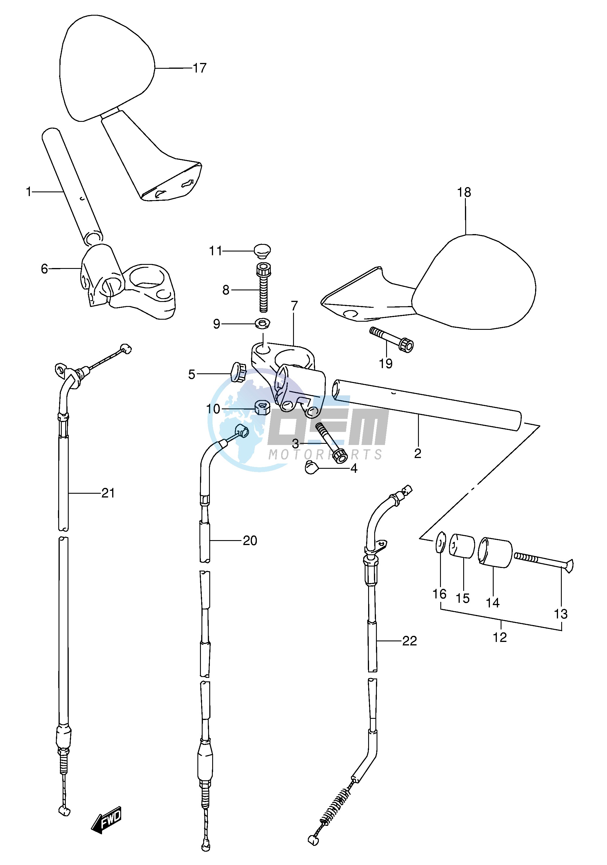 HANDLEBAR (MODEL S T)