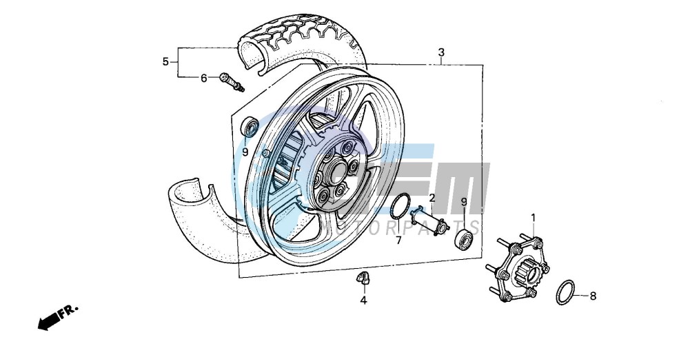 REAR WHEEL