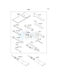 VN 900 B [VULCAN 900 CLASSIC] (6F-9F) B6F drawing OWNERS TOOLS