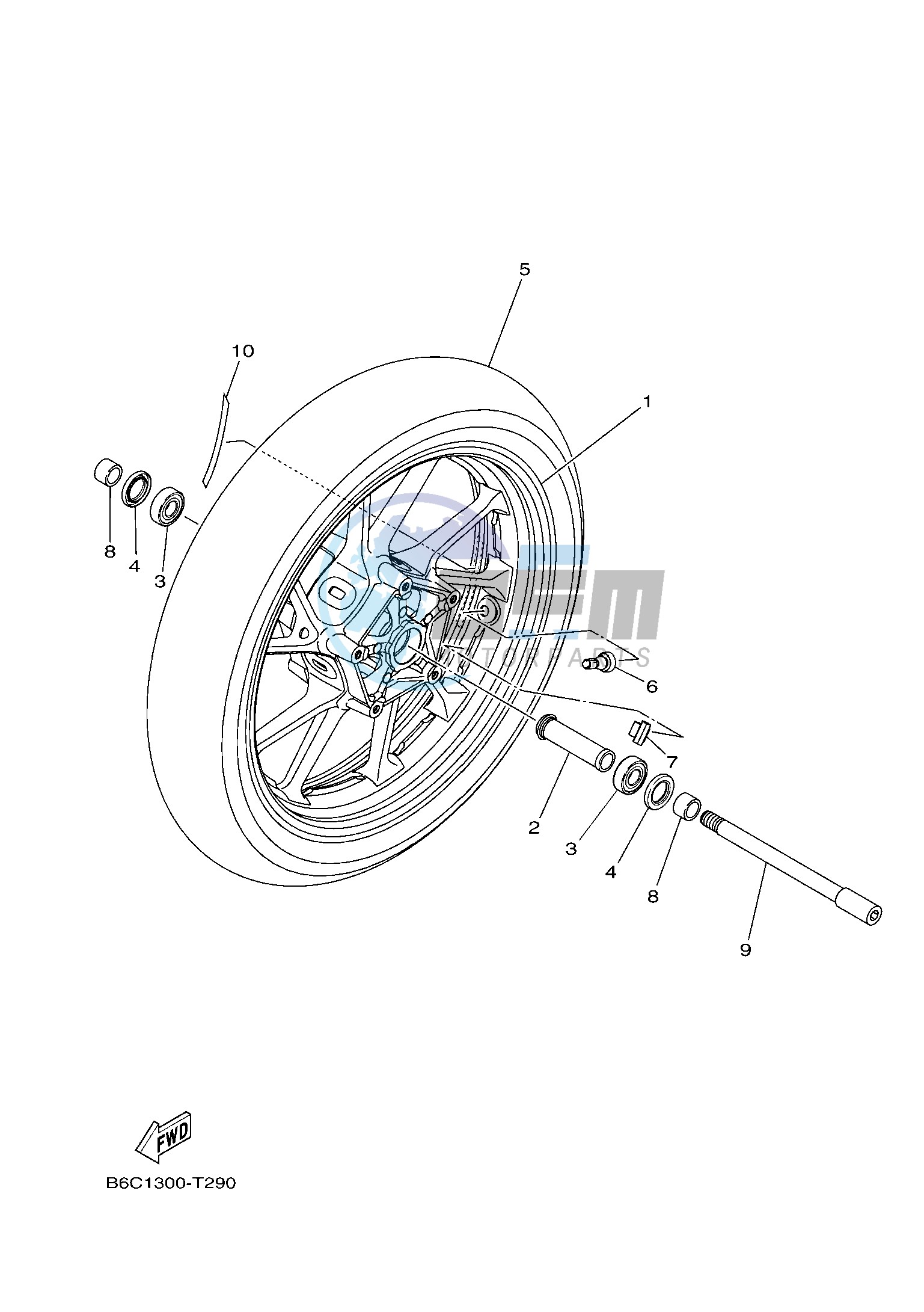 FRONT WHEEL