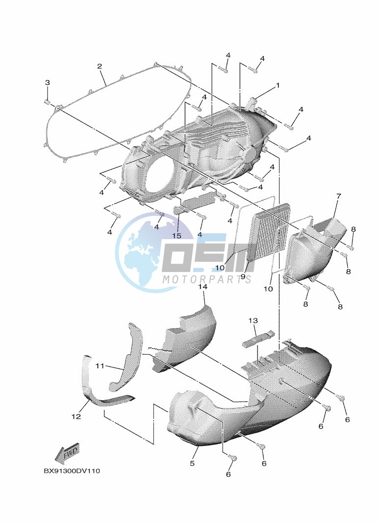 CRANKCASE COVER 1