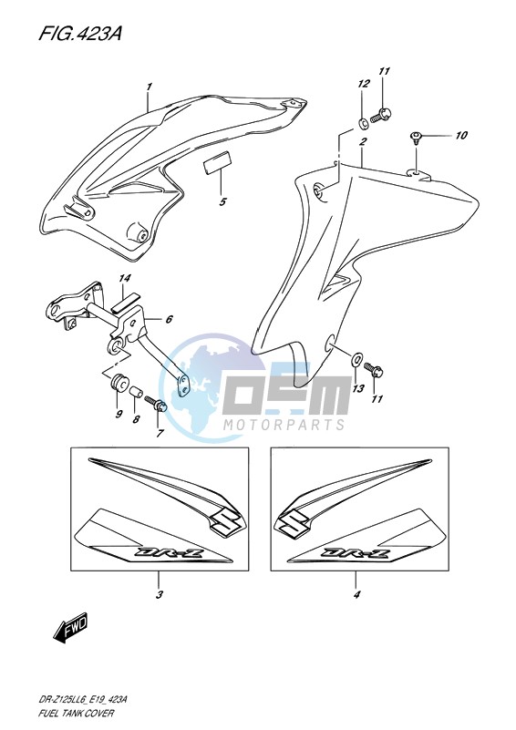 FUEL TANK COVER