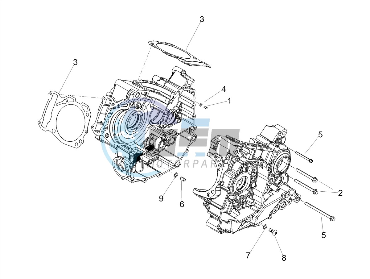 Crankcases I  Mounting