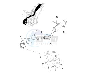 WR F 450 drawing EXHAUST EURO KIT