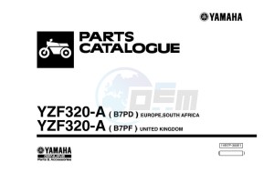 YZF320-A YZF-R3 (B7PD) drawing Infopage-1