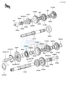 KZ 1000 K [LTD] (K1-K2) [LTD] drawing TRANSMISSION