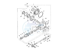 XV DX VIRAGO 535 drawing DRIVE SHAFT