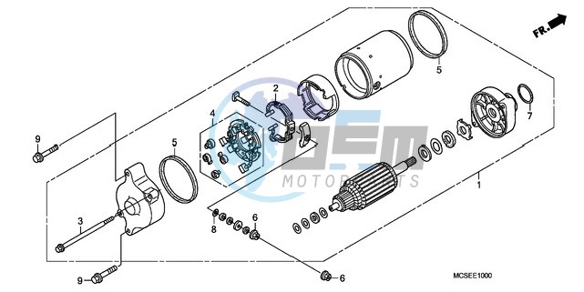 STARTING MOTOR